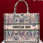 Christian Dior Large Dior Book Tote M1286 Apricot